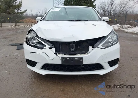 2017 Nissan Sentra S z USA, uszkodzony, nr VIN 3N1AB7AP1HY405310